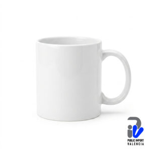 Taza Blanca 13 Onzas Base Redonda Sublimable Color Make