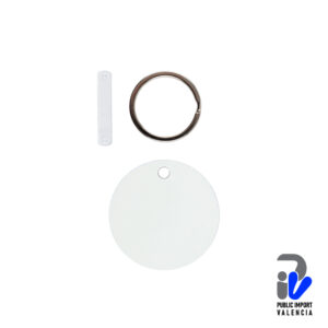 Llavero MDF Circular Sublimable