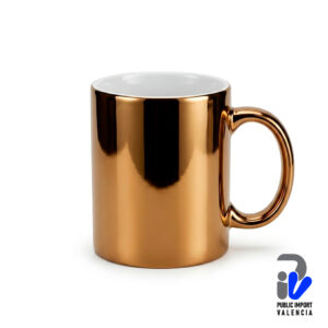 Taza Tipo Espejo 11 Onzas Dorado AAA Sublimable