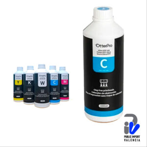 Tinta DTF Textil 1 Litro OtterPro Cyan