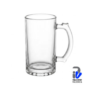 Jarra Cervecera Transparente Vidrio 16 Oz Sublimable Color Make