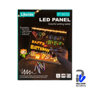 Panel Led Tableta de Escritura con Iluminación